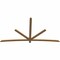 Ekena Millwork Alberta Timber Gable Bracket, Western Red Cedar, 108"W x 58"H x 1 1/2"D x 3 1/2"F, 13/12 Pitch GBW108X58X0204ALB00SWR - alternate 2